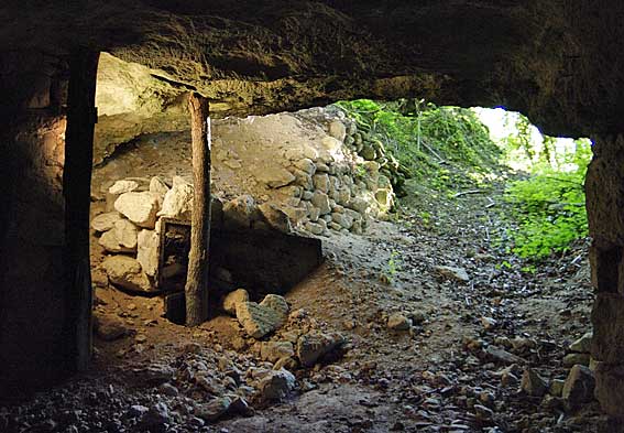 entrée de la carrière