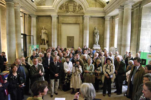 l'assistance pendant les discours