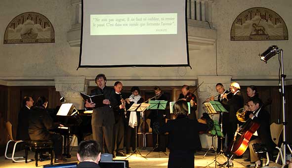 Concert à Craonne par 'Camerata Champagne'