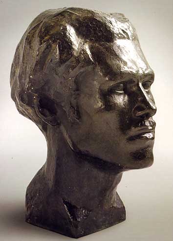 buste d'Antral, bronze de Léon Borgey