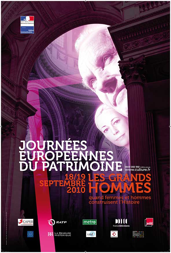 affiche des journées du patrimoine 2010