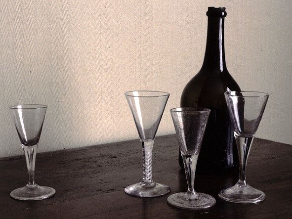 Musée d'Epernay verreries XVIII e siècle