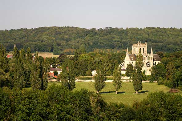 Saint-Yved depuis la route de Fère-en-Tardenois