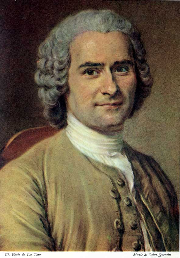 Jean-Jacques Rousseau, pastel du musée La Tour à Saint-Quentin
