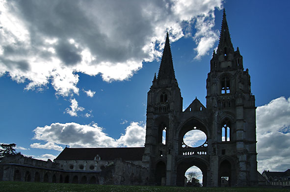 façade est de Saint-Jean-des-Vignes