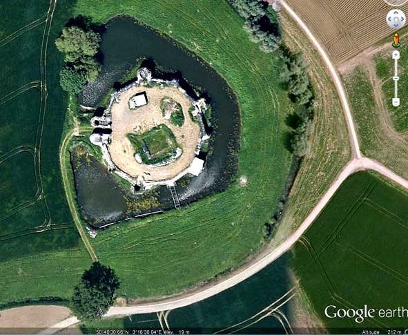 château en ruine d'Arnould IV d'Audenarde