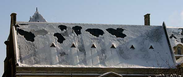 toiture du Tau à Reims