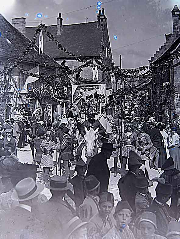 fêtes Jeanne d'Arc en 1909 à Vailly-sur-Aisne