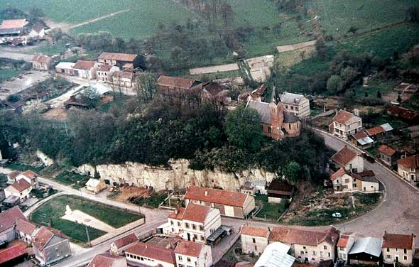 vue aérienne d'Autry